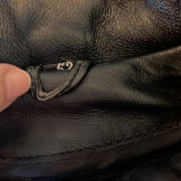 🏍HP!⭐️EUC black Interstate Leather jacket Zip front. 4 front/2 interior pockets - Picture 9 of 14